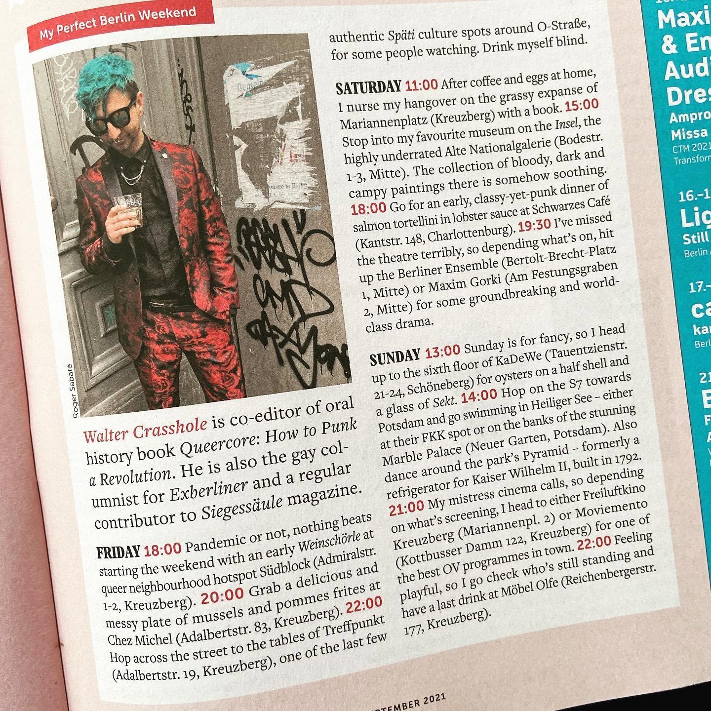 My perfect Berlin weekend: 2021 vs. 2026